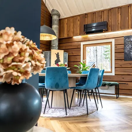 Huvilat Captains Riverside - Jacuzzi - Bbq Hut - Rovaniemi