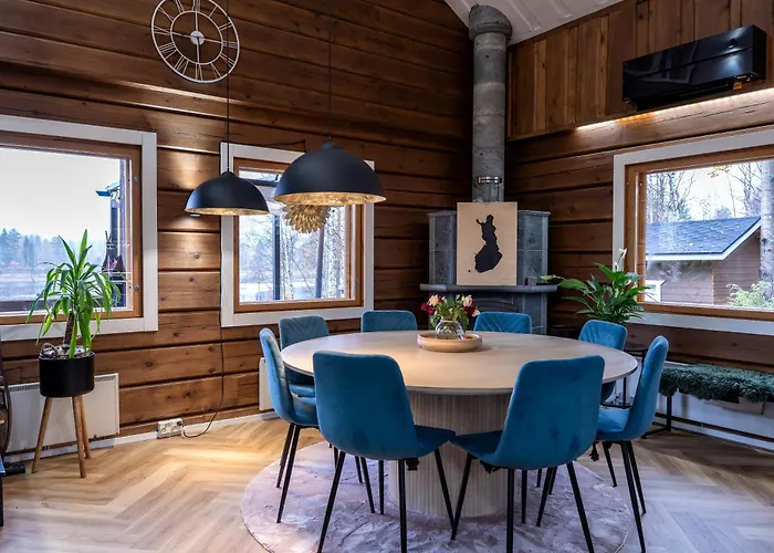 Captains Riverside - Jacuzzi - Bbq Hut - * Рованиеми